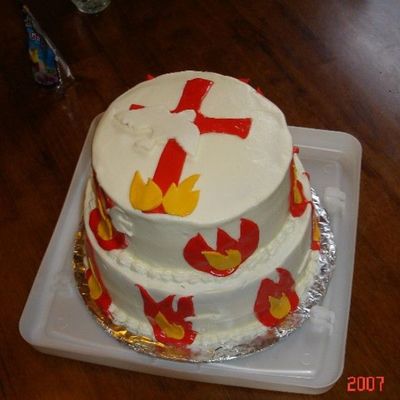 Pentecost Cake