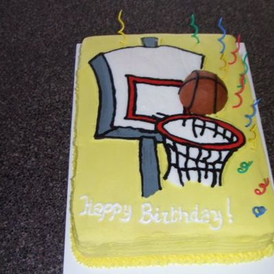 Basketball Cake