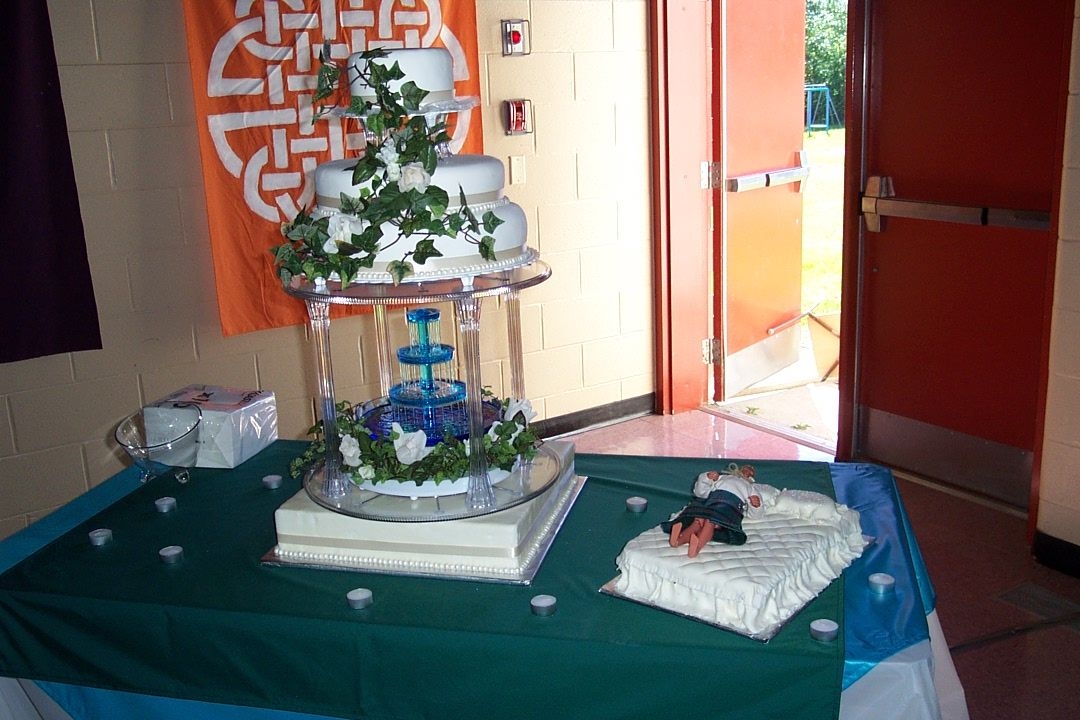 Fondant Wedding Cake