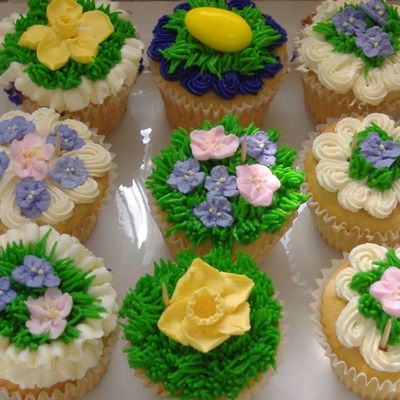 Spring Cupcakes