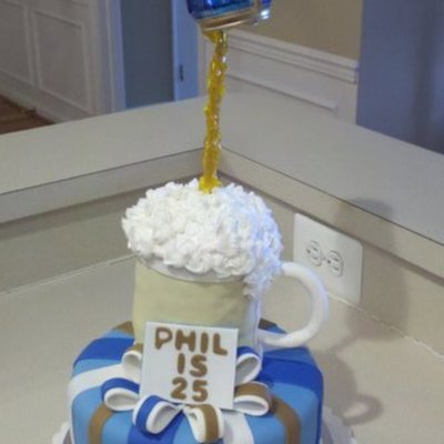 Birthday Beer Cake