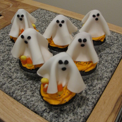 Ghost Cupcakes