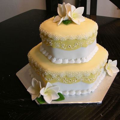 Frangapani Birthday Cake For Grandma