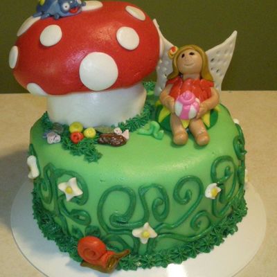 First Birthday Fairy Cake