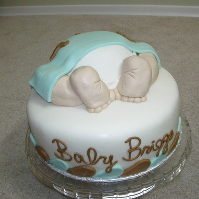 Baby Briggs Rump Cake