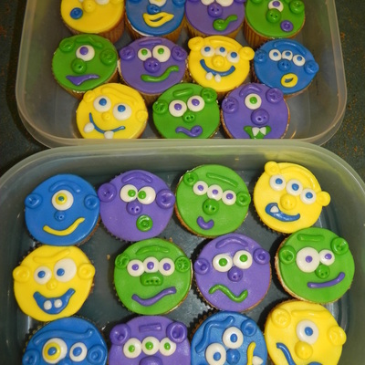 Monster Cupcakes