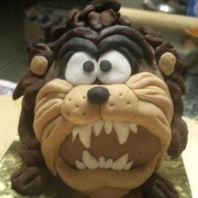 Mini Tasmanian Devil From Debbi Brown Book