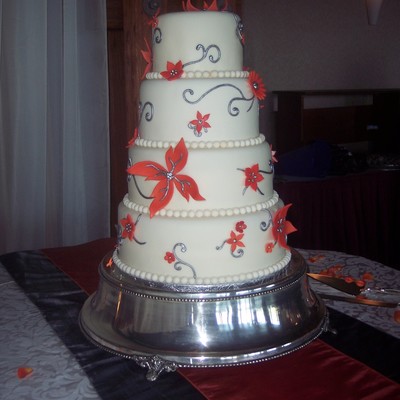 Kristin's Fall Wedding Cake