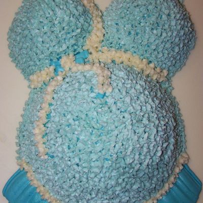 Baby "belly" Shower Cake