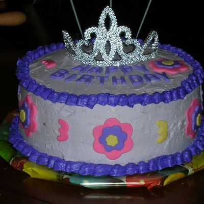 Tiara Birthday Cake