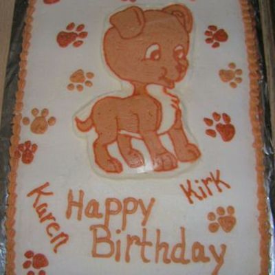 Hubby And I's Birthday Cake