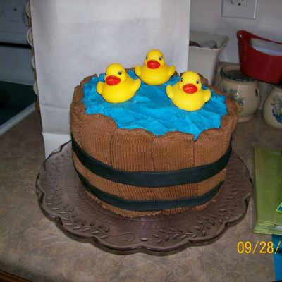 Dawn's Shower Cake No 2 Duck