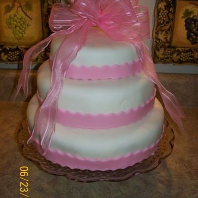 Brandon's Family Shower Cake