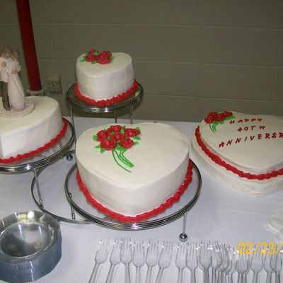 40Th Anniversary Cake