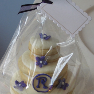 Stacked Cookie Wedding Favor