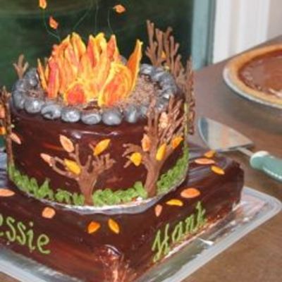 Bonfire Cake