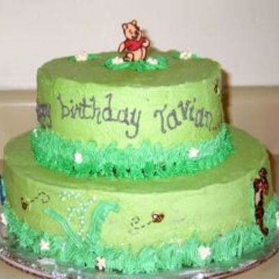 Winnie The Pooh Birthday Cake