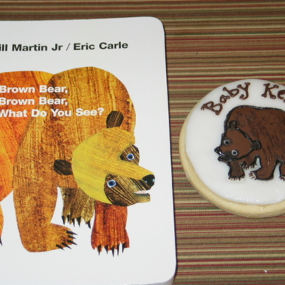Eric Carle Baby Shower Cookies