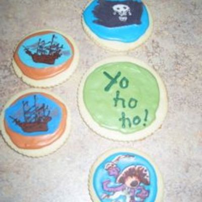 Pirate Ships, Pirate Flag, Pirate Cookies