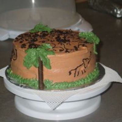 Elephants And Palm Trees