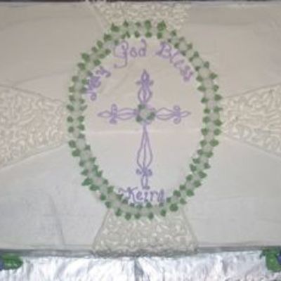 Keira's Baptism Cake
