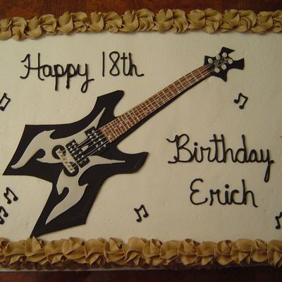 Guitar Cake