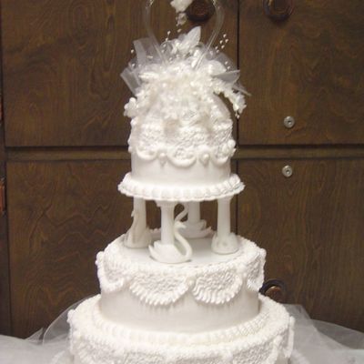 Wedding Round Stacked Tier Anniversary