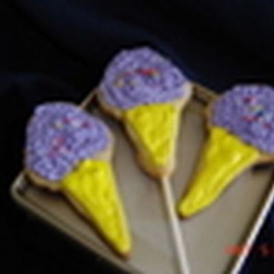 Ice Cream Cone Cookies