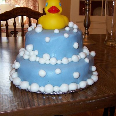 Rubber Ducky Birthday Cake