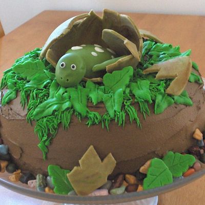 Dinosaur Egg In Nest