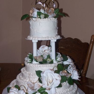 My First Tiered Cake!!