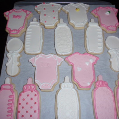Baby Girl Sugar Cookies