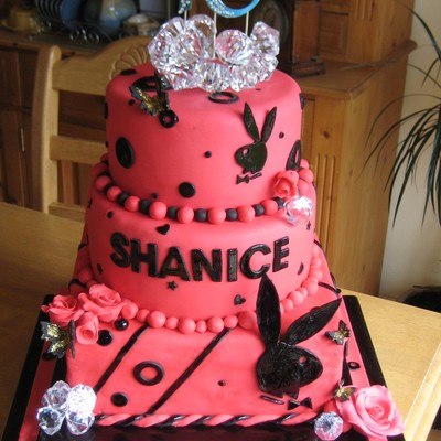 Sweet 16Th Playboy Cake