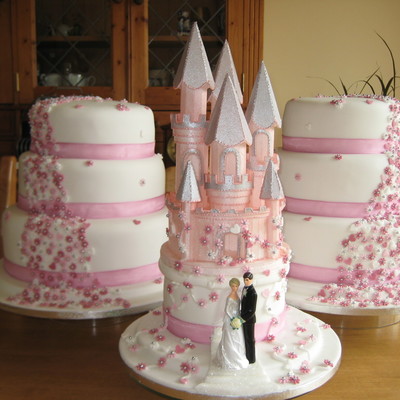Castle Dream Wedding Cake