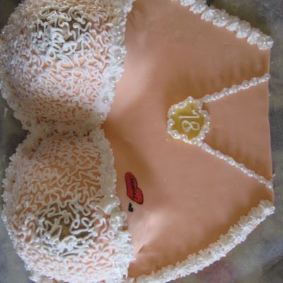 Boobie Cake Topper