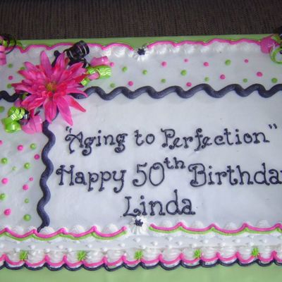 50Th Birthday Cake