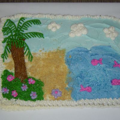 Hawaiian Confetti Cake