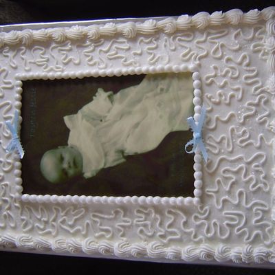 Heirloom Baptism Cake