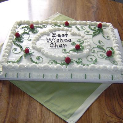 Going Away Cake