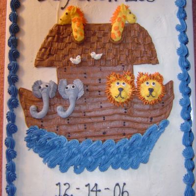 Noah's Ark Cake