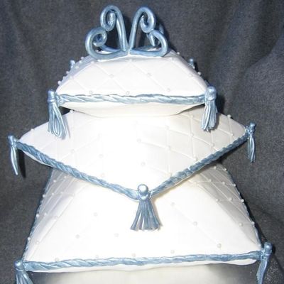 Wedding Pillow Cake