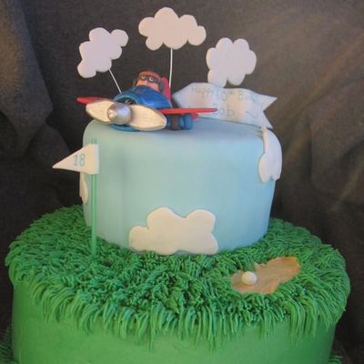 Cake For Golfing Pilot
