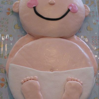 Rachel's Baby Shower Cake