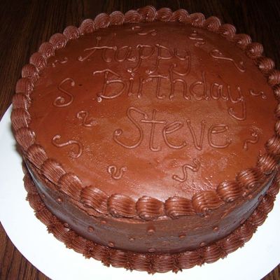 Chocolate Birthday Cake