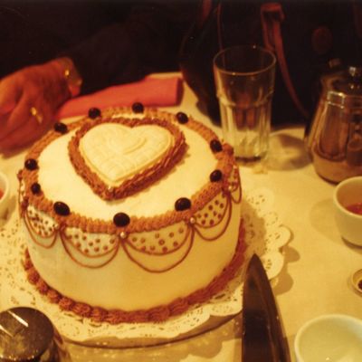 White Chocolate Heart