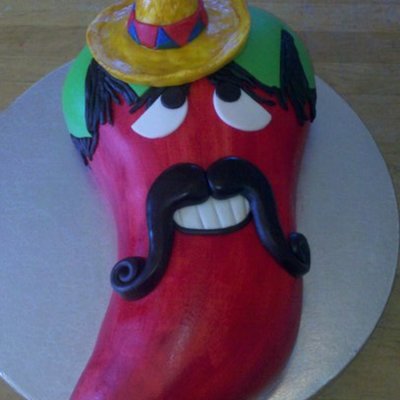 Mexican Themed Red Chili Pepper