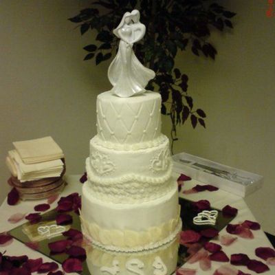 Brides Cake For Church