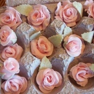 Fondant Roses