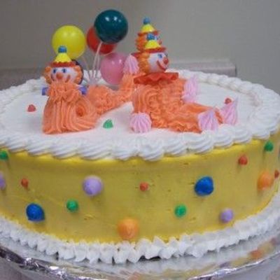 1St Time Clown Cake