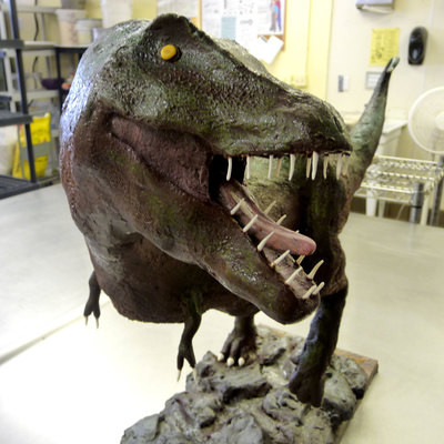 3D Tyrannosauras Rex Birthday Cake